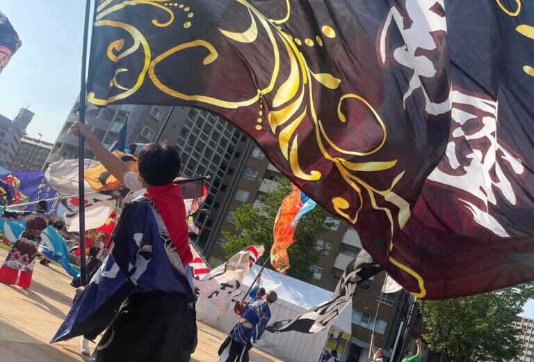 黒崎よさこい祭りに参加しました！ の画像